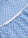 Sky Blue 1950s Strap Polka Dot Swing Dress: timeless style reimagined