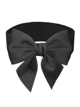 Solid Color Big Bow Vintage Belt: timeless style reimagined
