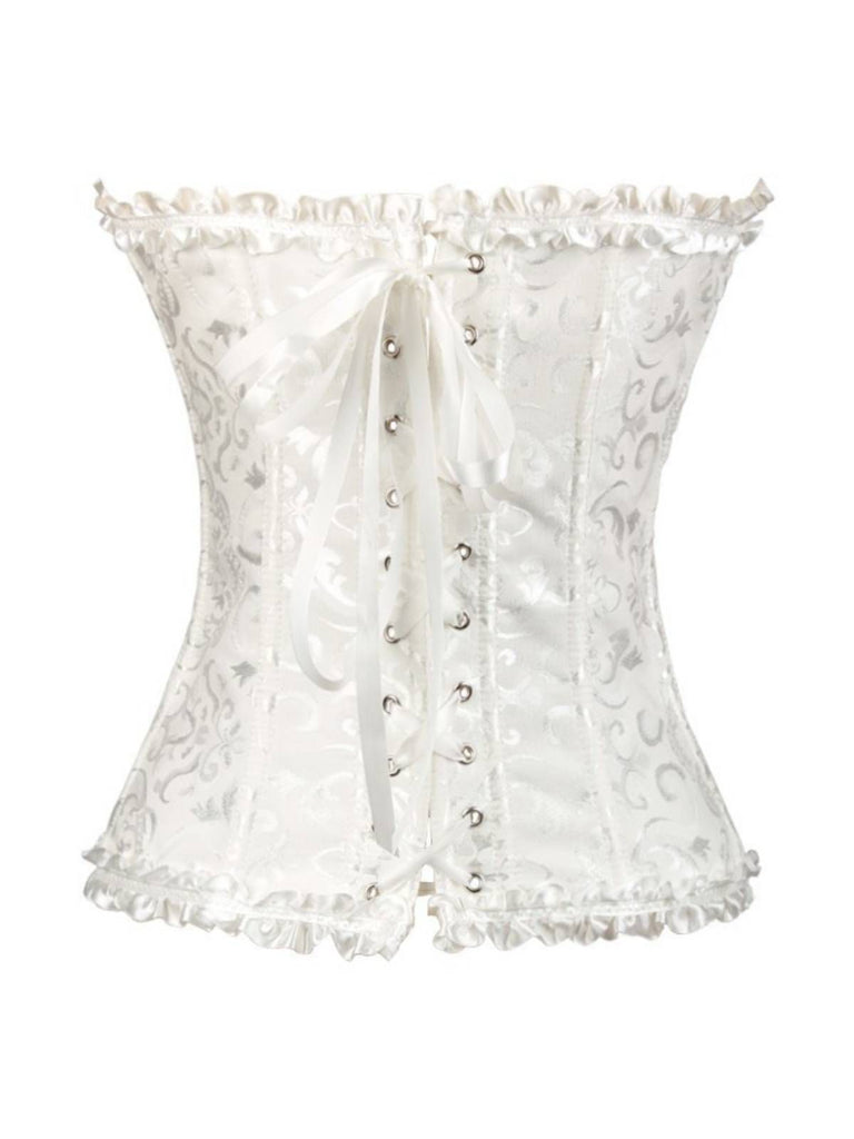 Steampunk Gothic Lace Overbust Corset: timeless style reimagined