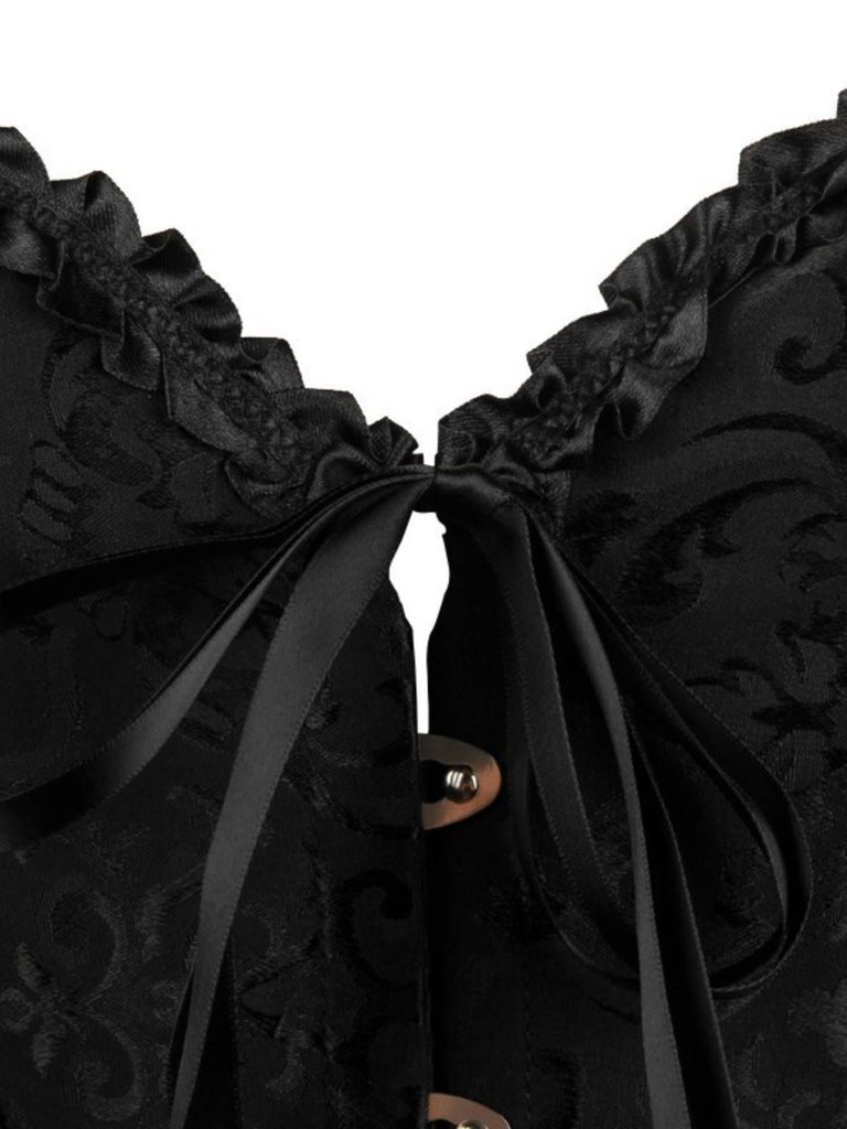 Steampunk Gothic Lace Overbust Corset — vintage elegance for the modern woman