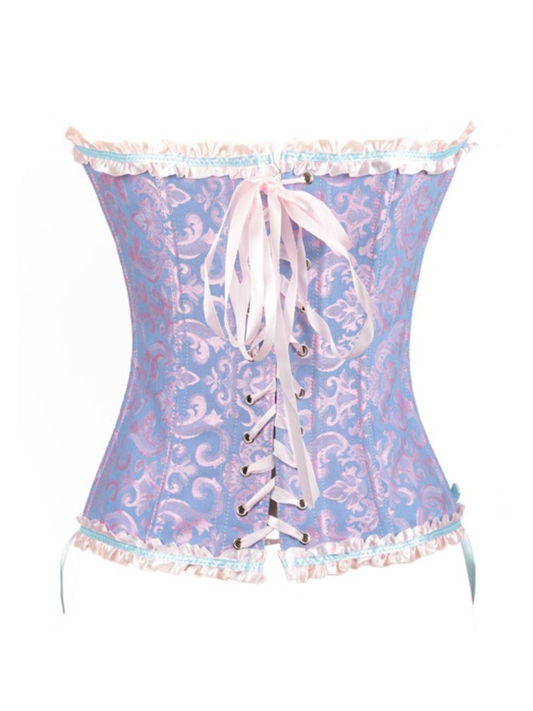 Steampunk Gothic Lace Overbust Corset — vintage elegance for the modern woman