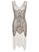 White 1920s Fringed Flapper Dress — vintage elegance for the modern woman