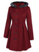 1950s Fur Collar Hooded Coat | 1950s | vintage outerwear, retro jacket