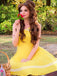 Yellow 1950s Halter Swing Dress: timeless style reimagined