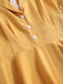 Yellow 1950s Solid Buttoned Swing Dress — vintage elegance for the modern woman